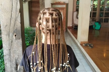 Balinese Braids With Beads
